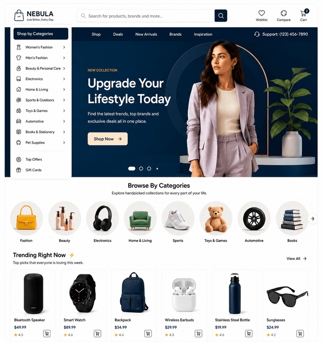 E-commerce Stores